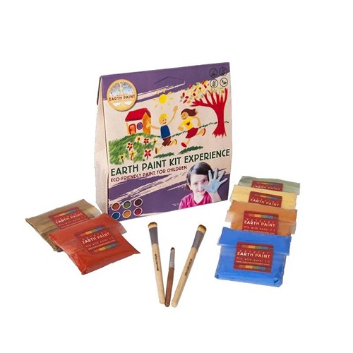 Natural Earth Paint Children's Earth Paint Kit Experience