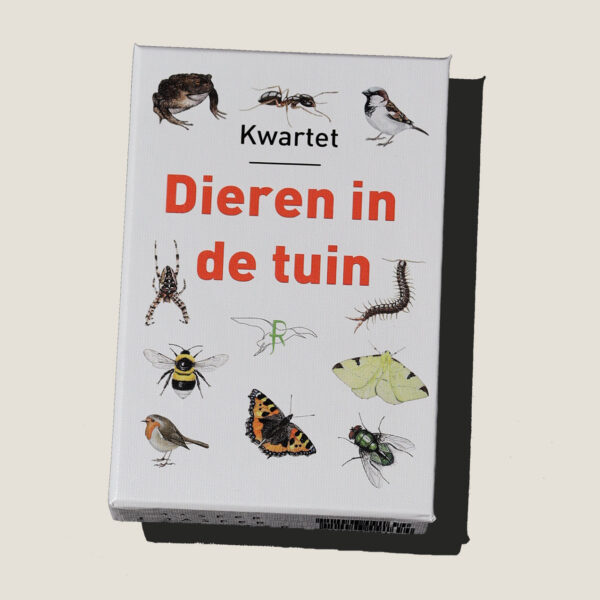 Tringa Paintings Kwartet “Dieren in de tuin” - Jasper de Ruiter