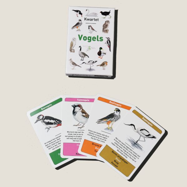 Tringa Paintings Kwartet “Vogels” - Jasper de Ruiter