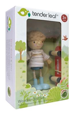 Tender Leaf Popje - Edward En Skateboard