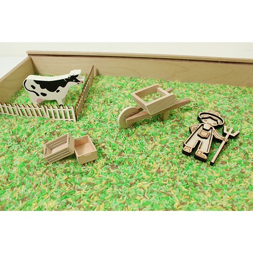 Kids Kabinet Houten hekjes (6 stuks)