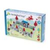 Tender Leaf Toys Wolf Castle - chateau de loup - houten wolf kasteel