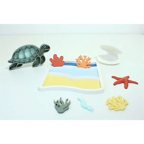 Kids Kabinet PLA Koraal set van 5 figuren