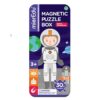MierEdu Magnetische Puzzeldoos Ruimtevaarders/ Astronaut – Creatief & Educatief Speelplezier voor Onderweg