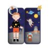 MierEdu Magnetische Puzzeldoos Ruimtevaarders/ Astronaut – Creatief & Educatief Speelplezier voor Onderweg