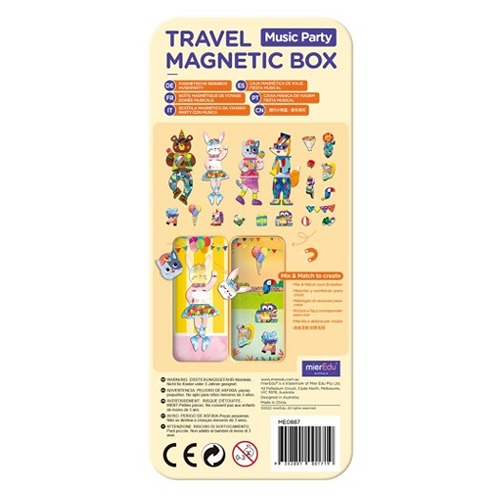 mieredu dieren2 (1) MierEdu Magnetische Puzzeldoos Dieren – Educatief & Creatief Speelgoed voor Thuis en Onderweg
