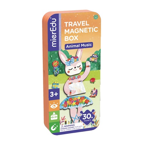 mieredu dieren3 MierEdu Magnetische Puzzeldoos Dieren – Educatief & Creatief Speelgoed voor Thuis en Onderweg