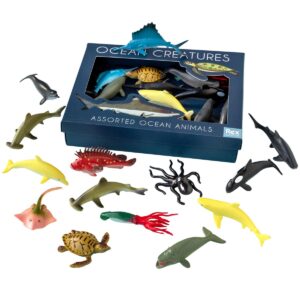 Rex London Oceaandieren Set – 16 Speelfiguren in Doos