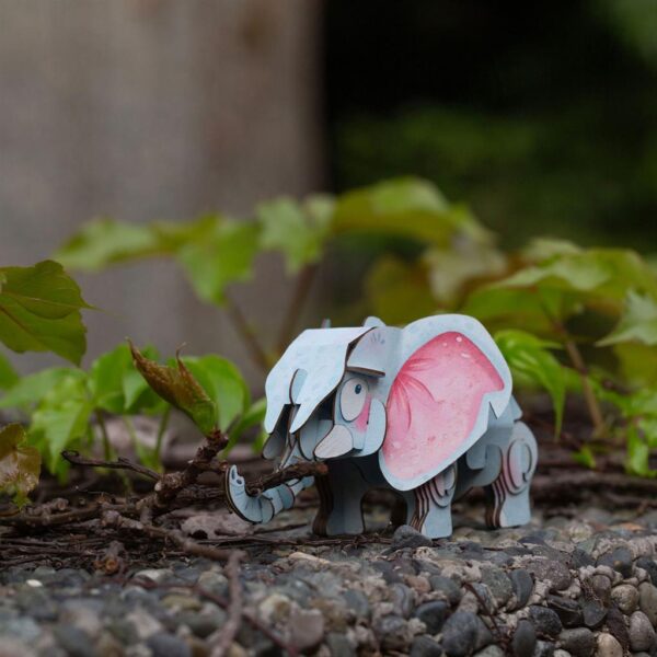MierEdu – 3D Puzzel Build & Sound – olifant bouwpakket