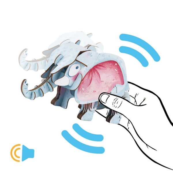 MierEdu – 3D Puzzel Build & Sound – olifant bouwpakket