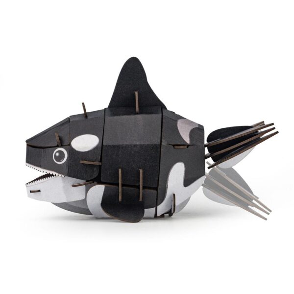 MierEdu – 3D Puzzel Build & Sound – orka bouwpakket