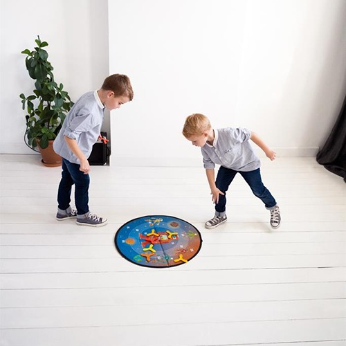 Scratch Europe – Disker Game Ruimte– Actief Werpspel Magnetisch
