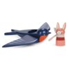 Tender Leaf – Swifty Bird – Houten Zwaluwfiguur