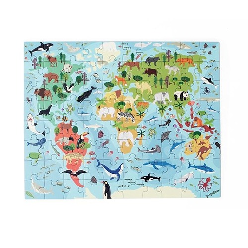 Scratch Europe 2 in 1 Magnetische Puzzel – Discovery Game Wereld | Speel & Ontdek de Wereld