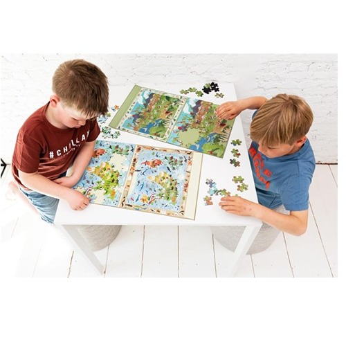 Scratch Europe 2 in 1 Magnetische Puzzel – Discovery Game Wereld | Speel & Ontdek de Wereld