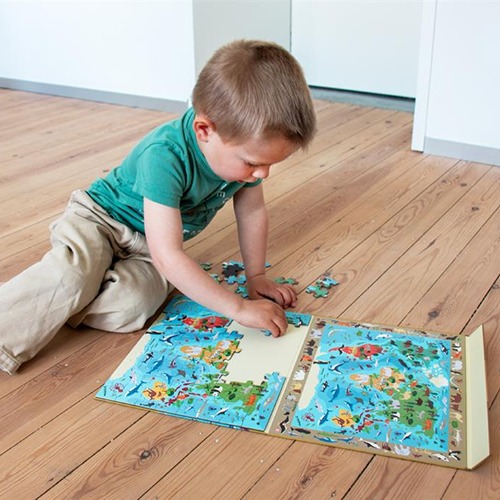 Scratch Europe 2 in 1 Magnetische Puzzel – Discovery Game Wereld | Speel & Ontdek de Wereld