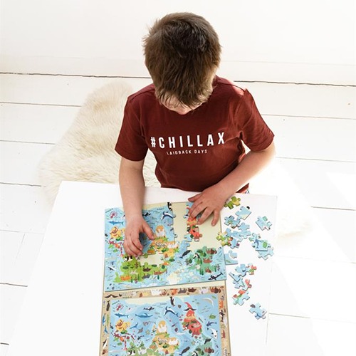 Scratch Europe 2 in 1 Magnetische Puzzel – Discovery Game Wereld | Speel & Ontdek de Wereld
