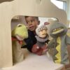 Egmont Toys Handpop Kikker – stimuleert fantasie, taal en creativiteit. Zachte, duurzame pop voor poppenkast en rollenspel.