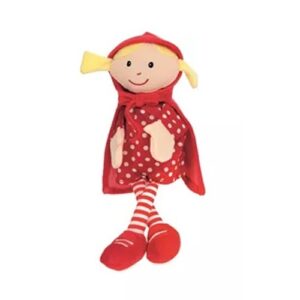 handpop roodkapje met rode cape van egmonttoys