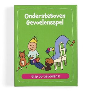 Onderstboven Gevoelensspel van Uitgeverij Briljant – Educatief emotiespel voor kinderen bij Het Speellab