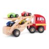 duurzaam-houten-speelgoed-autotransporter Educatief rollenspel met New Classic Toys autotransporter