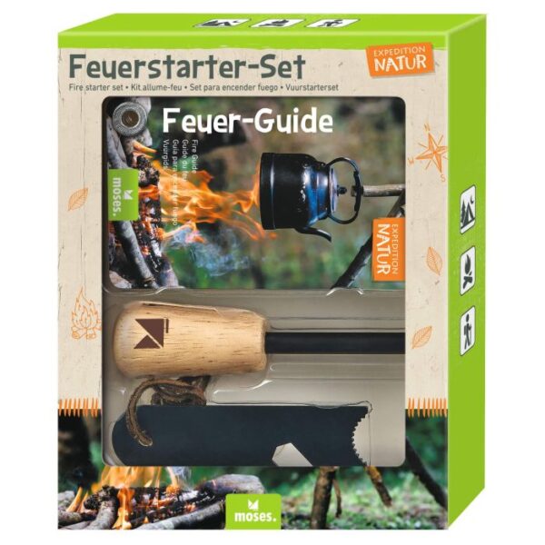 Expeditie Natuur Vuurstart Set – educatief buitenspeelgoed met vuursteen en staal het speellab