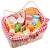 Complete picknickmand gevuld met houten speelgoed – New Classic Toys