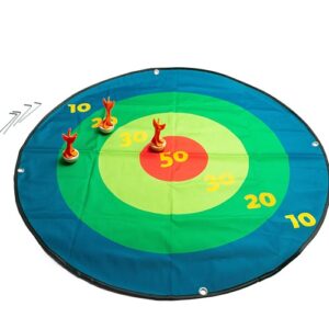 Kleurrijk buitenspel met grote darts – BS Toys XXL versie