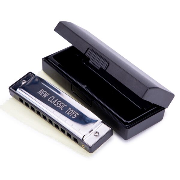mondharmonica-kinderen-new-classic-toys New Classic Toys mondharmonica houten muziekspeelgoed voor kinderen