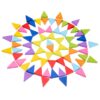 New Classic Toys Geometrische Vormenpuzzel – Octagon | Houten Educatief Speelgoed