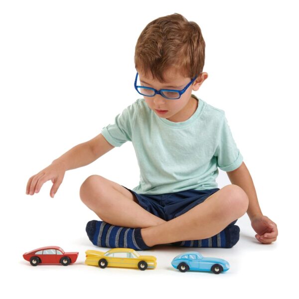 Retro auto’s set geschikt voor peuters en kleuters