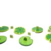 Houten leliebladen van het BS Toys kikkerspel