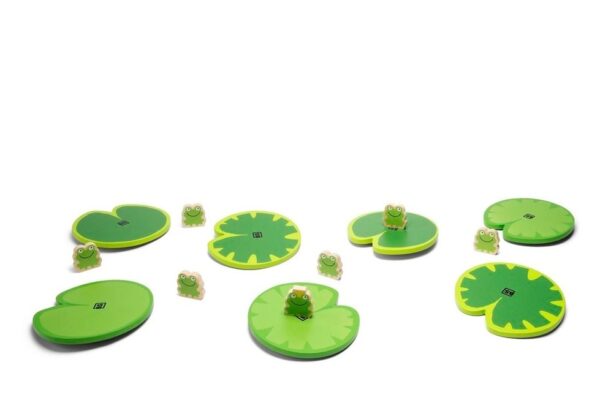 Houten leliebladen van het BS Toys kikkerspel