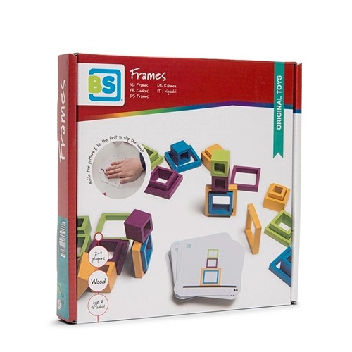 Duurzaam houten vormenspel van BS Toys bij Het Speellab