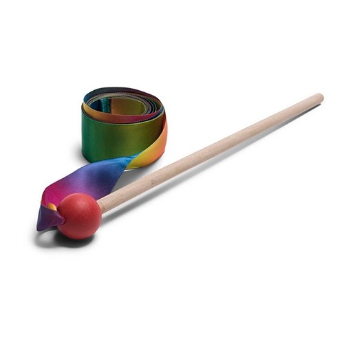 Detail van houten handvat BS Toys danslint