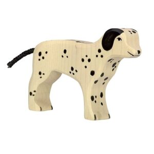 Van duurzaam hout handgemaakte dalmatier waldorf geinspiteerd van Holztiger bij Het Speellab