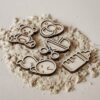 Houten vultray baby thema voor sensorisch spel – Het Speellab