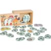 Klassiek memo spel dinosaurussen van hout