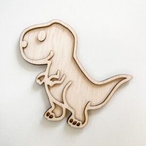Leuk met Letters Houten Vultray Trex – Sensorisch Speelgoed | FSC Hout