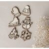closeup set kleine vultrays thema winter bij heyt speellab