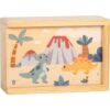 Memo dino bordspel van FSC hout van Small Foot