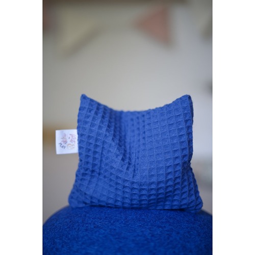 Pit and Play pittenzak blauw regenboog sensory bean bag