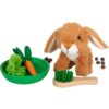 Knuffel konijn accessoires voor rollenspel dierenverzorging