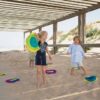 Kinderen spelen actief kleurenspel BS Toys Ren & Match