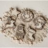 Kerstmis vultray set van FSC hout – ster, kerstsok, rendier en engel