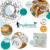Bewegingsspel en creatief spel met MyRoodi frisbee