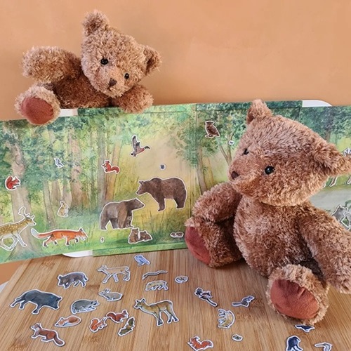 magneetspel magneetboek Bos van Egmont Toys bij Het Speellab – educatief speelgoed