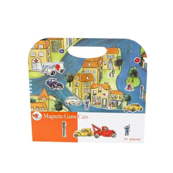 Magneetboek auto’s van Egmont Toys met magnetische voertuigen