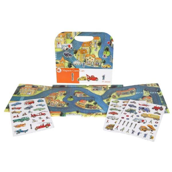 Egmont Toys magneetboek auto’s creatief educatief speelboek voor kinderen