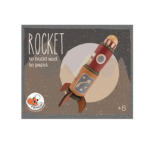 Egmont Toys houten raket om te verven verkrijgbaar bij het speellab